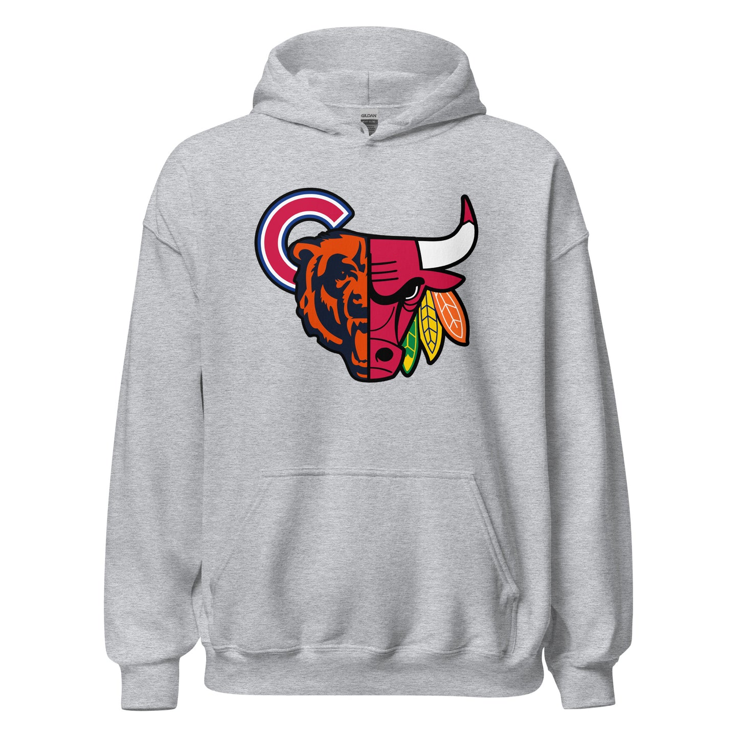 CHI (Cubs) Hoodie - Full Color